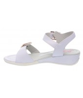 Босоножки детские Flois Beautiful, цвет белый, р-р 34-38  (12 пар) FL-S0876 BS 
